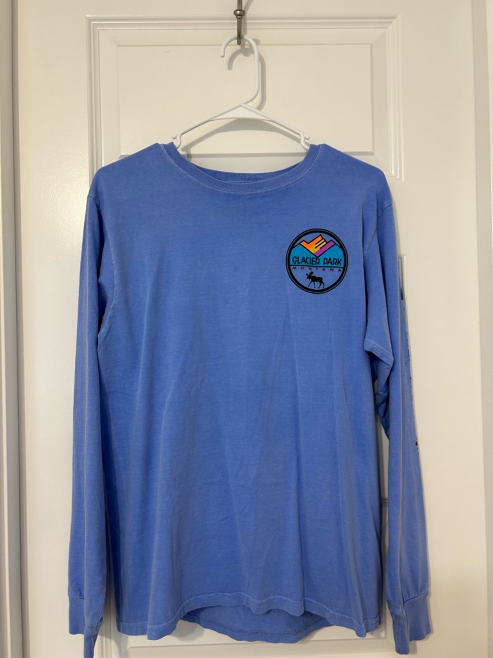 Glacier National Park Montana Long Sleeve Graphic Tee
